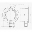 第一計器 DAIICHI KEIKI  KOT-211A-0.2MPA 小形壓力計