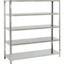 TRUSCO SU45545 不銹鋼輕量架（430）1515×465×1502天地5段