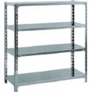 TRUSCO SU44544 不銹鋼輕量架（430）1515×465×1202天地4段