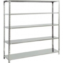 TRUSCO SU36645 不銹鋼輕量架（304）1815×465×1802天地5段