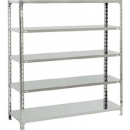 TRUSCO SU35545 不銹鋼輕量架（304）1515×465×1502天地5段