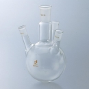 日本亞速旺 ASONE 0082-07-10 通用磨口四口燒瓶 共通摺合四つ口フラスコ FLASK GLASS 1-4362-01