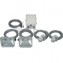 HATAYA  SU-2 ハタヤ　防雨型業務用センサーライト　ハロゲン５００Ｗ×２燈　単相１００Ｖ１０ｍ