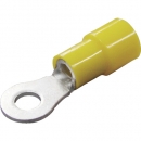 NICHIFU 日富 TEX-5-5N-YEL-日本環(huán)保型帶絕緣涂層的圓形端子R型（50個(gè)裝）開(kāi)始線2.63～6.64