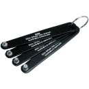 ANEX 安力士 6103-F-瘦長偏移六角扳手4組