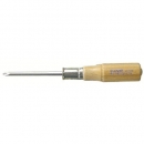 ANEX 安力士 750-1-75-木柄貫通螺絲刀 1×７５