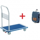 日本中山 TRUSCO   108NSCP   　ドンキーカート　固定式７４０×４８０　Ｓ付　景品付