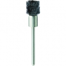 日本中山 TRUSCO   123K-2   　傘型ブラシ　硬鋼線　線徑０．１Ｘ外徑１２Ｘ筒徑８Ｘ軸徑３