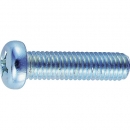 日本中山 TRUSCO   B01-0303   　ナベ頭小ねじ　ユニクロ　全ネジ　Ｍ３×３　３１０本入