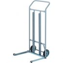 日本中山 TRUSCO CP-5011  折疊集裝箱用兩輪搬運(yùn)車Oricon H1160爪尺寸550X370可變型