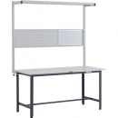 日本中山TRUSCO__RAE-1509 THFS DG__RAE型工作臺W1500XD900工具吊具全套深灰色