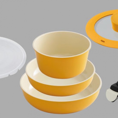 喜一 ESCO EA913VR-42 [6點(diǎn)組]鍋?フライパンセット(?????) 廣州藤野代理