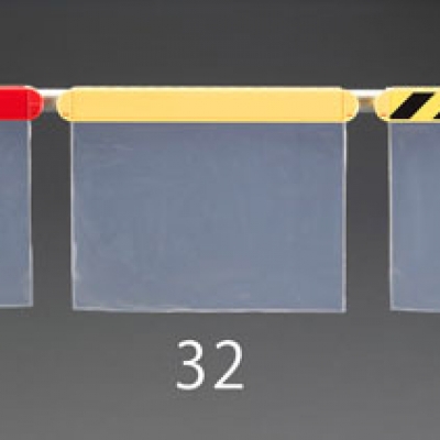 喜一 ESCO EA983DH-31 450x355mmワンタッチ取付標識(赤色) 廣州藤野代理