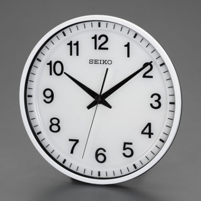 喜一 ESCO EA798CC-103 直徑351mm[衛(wèi)星電波]掛時(shí)計(jì) 廣州藤野代理