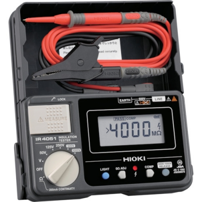 HIOKI 日置 IR4051-10 SEISEKI-KOUSEISYOTUKI  5范圍絕緣電阻計IR 4051-10成績表、校準證明書付