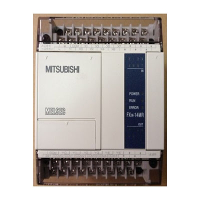 日本三菱 mitsubishi  FX1N-14MR-001 AC電源 DC電源輸入  PLC 8點(diǎn)漏型輸入 6點(diǎn)繼電器輸出